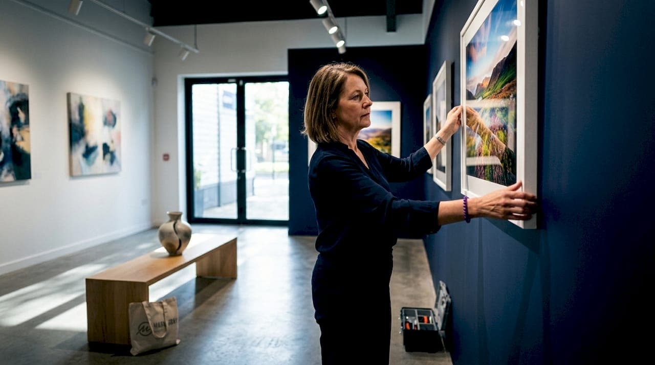 How to Hang Landscape Photography Prints Correctly
