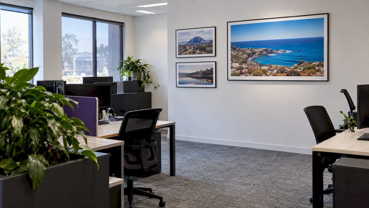 Use the 70/30 Rule to Balance Open Plan Office Art